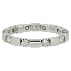 Hirsh London Diamond Eternity Ring H 1/2 (47)