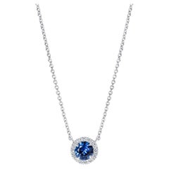 Hirsh Regal Sapphire and Diamond Pendant