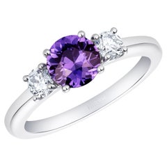Hirsh Trilogy Colour Change Purple Sapphire Ring