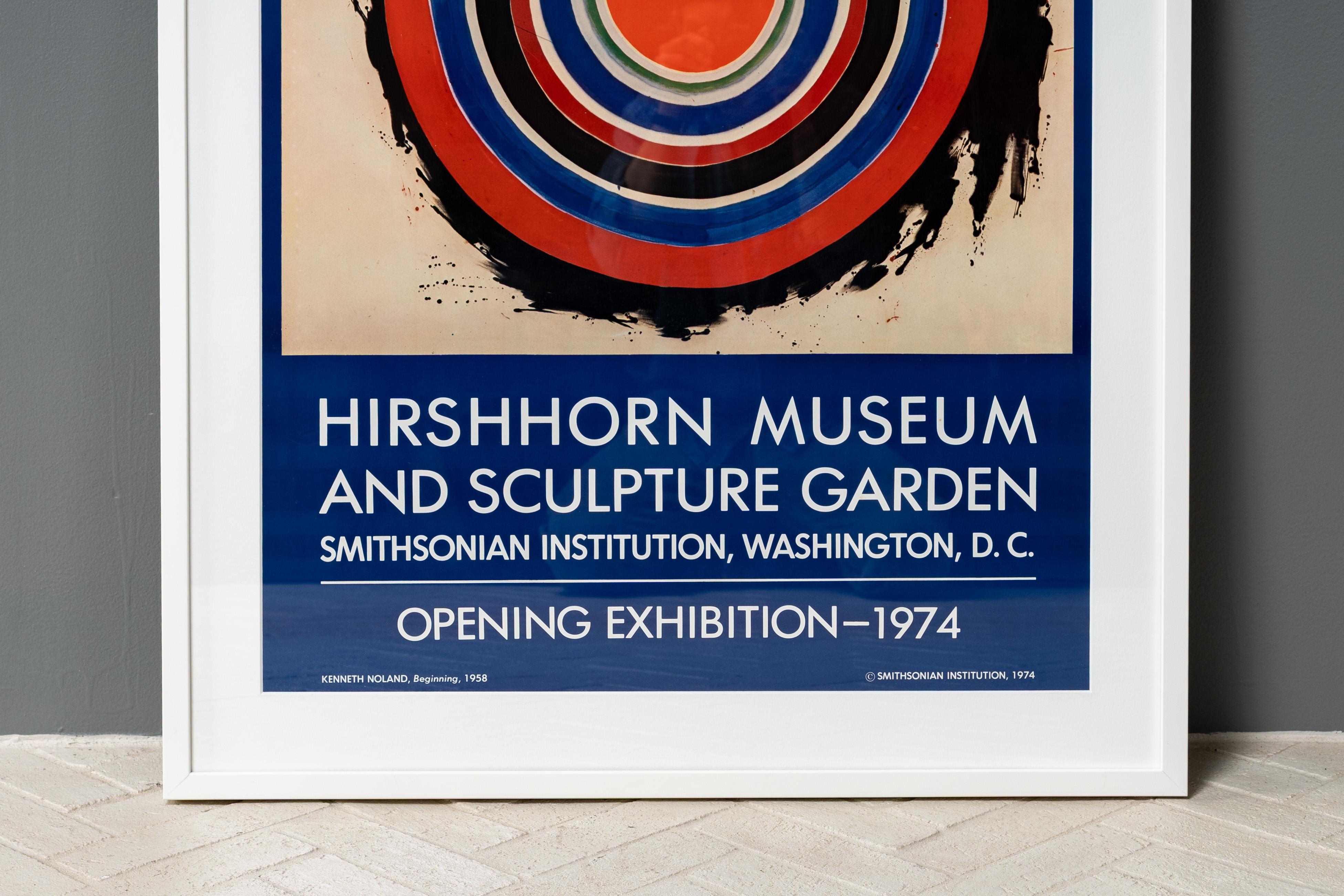 American Hirshhorn Museum Exhibit Poster For Sale