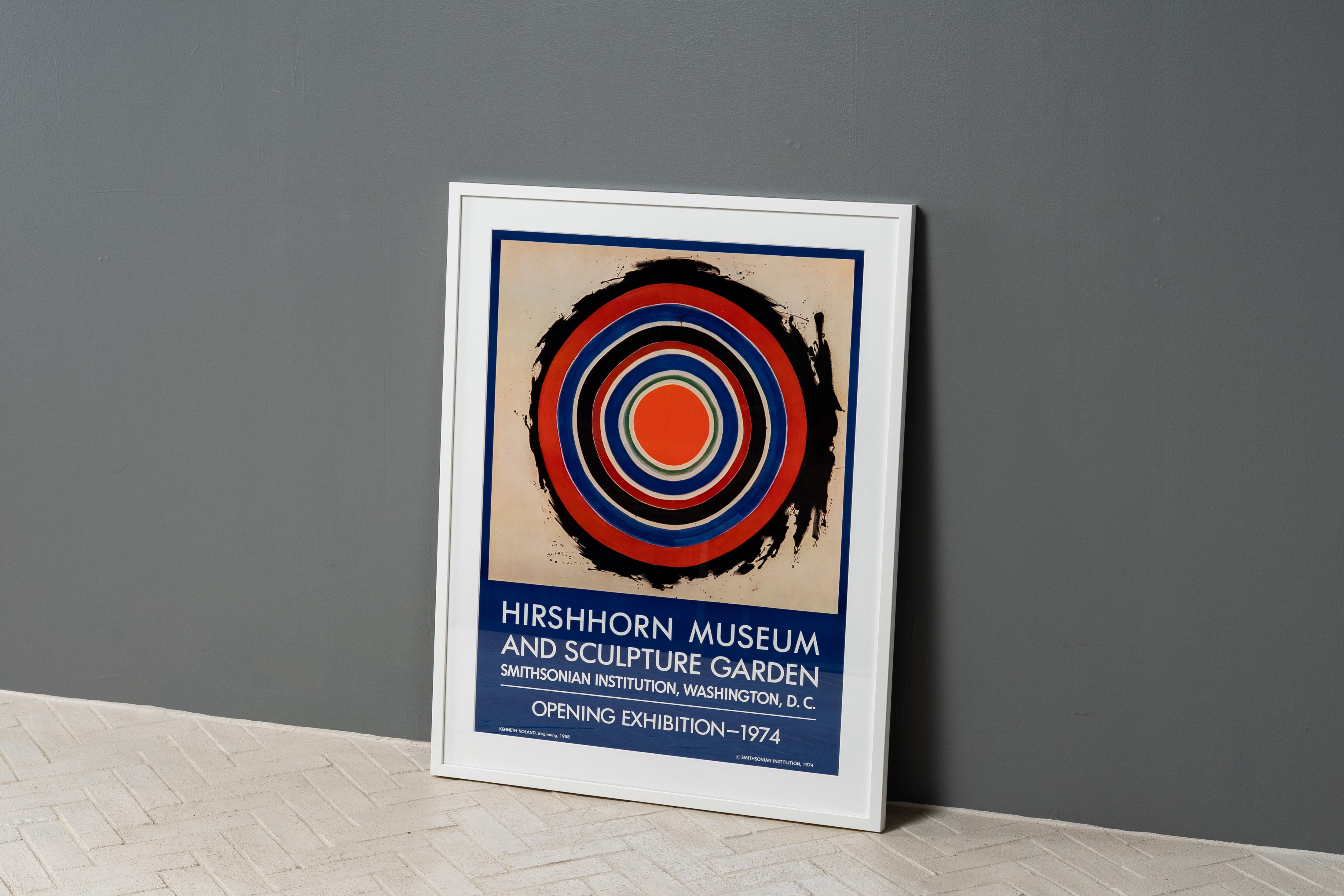 Glass Hirshhorn Museum Exhibit Poster For Sale