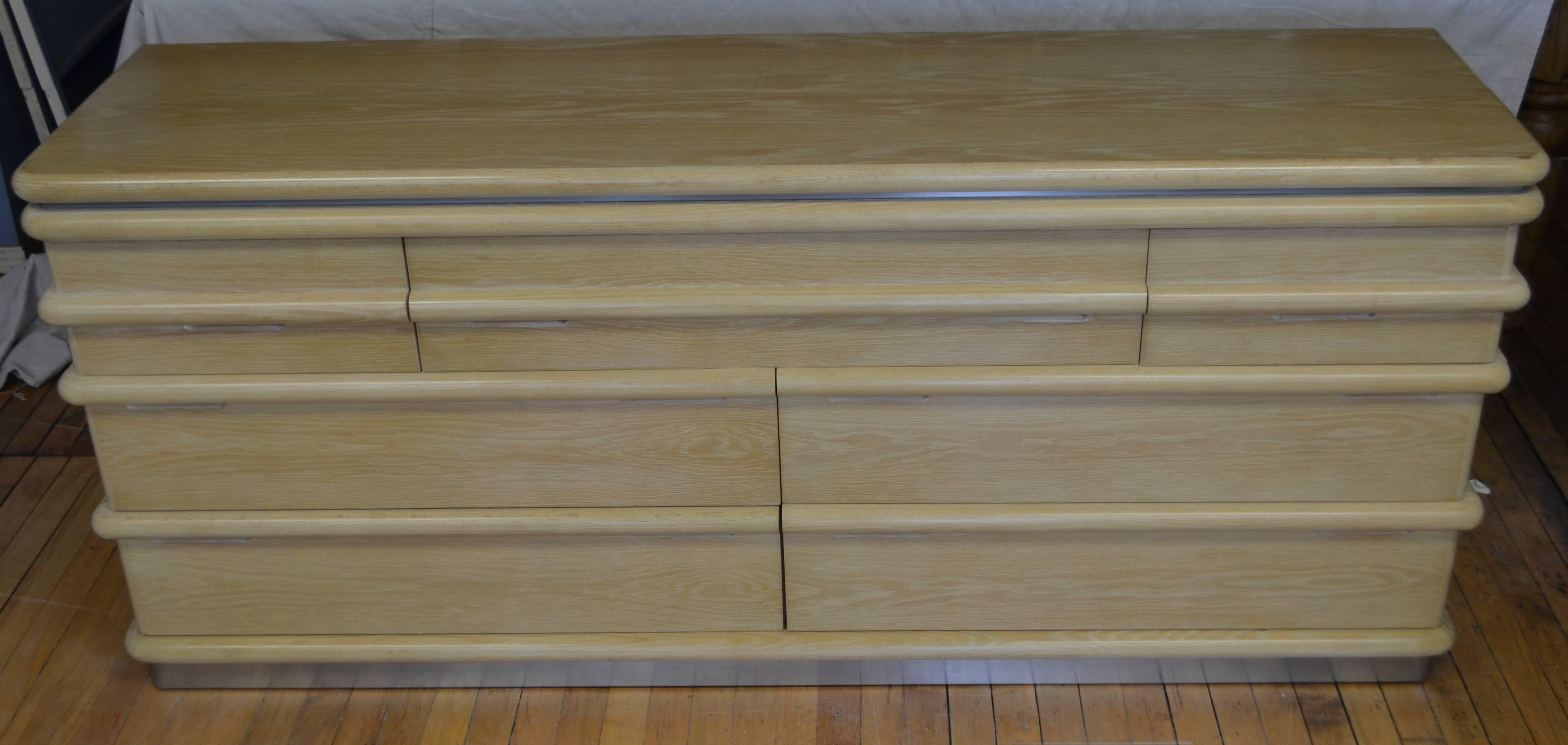 Mid-Century Modern His and Her Dressers by Jay Spectre for Century Furniture, circa 1970 For Sale