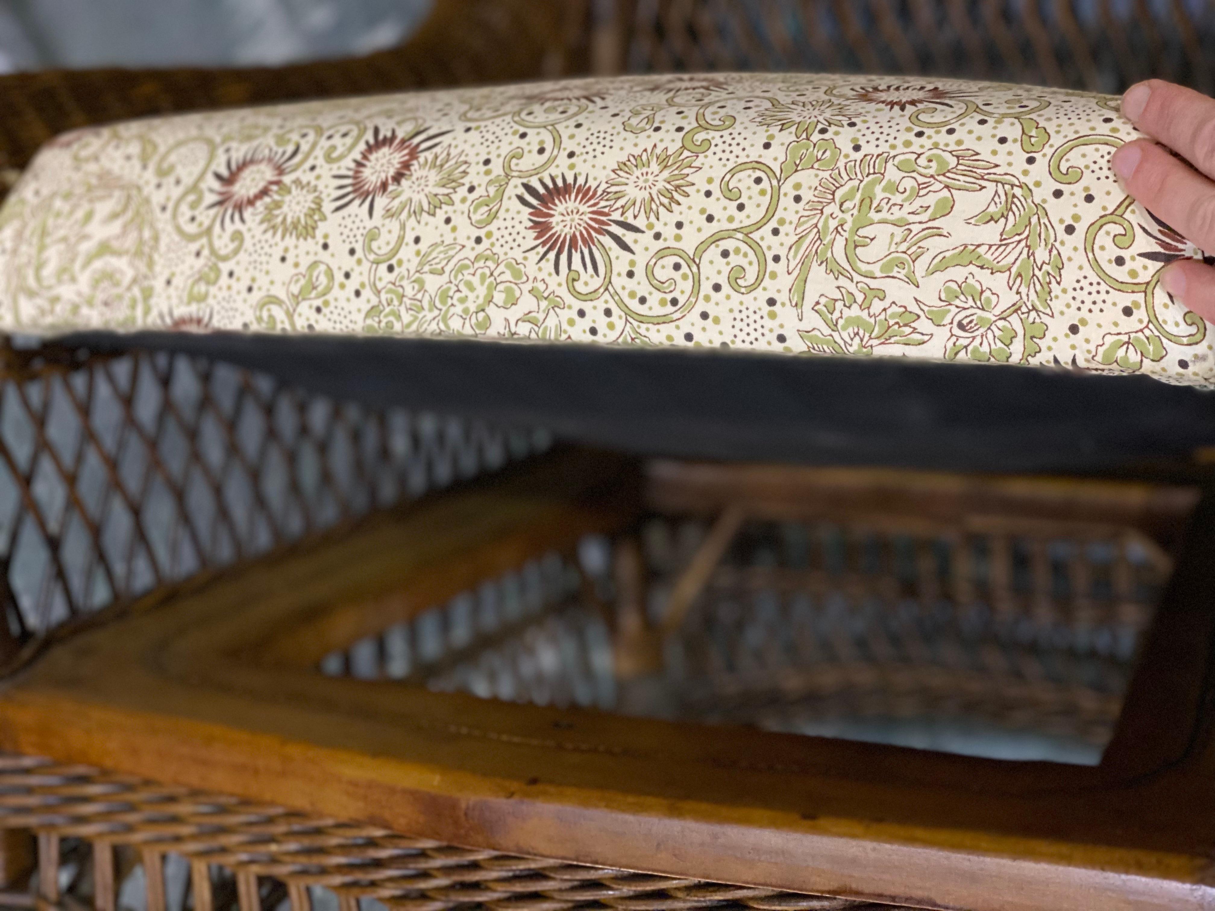 Ensemble de chaises longues en osier du début du 20e siècle, Heywood-Wakefield en vente 14