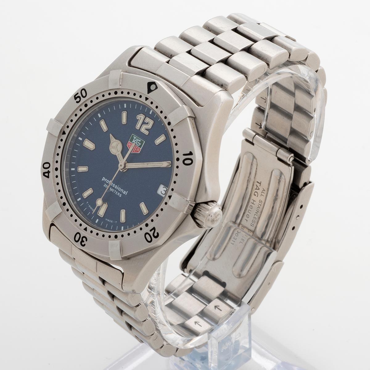 His & Hers, Tag Heuer 2000 Wristwatches.  T Swiss Made Tritium Dial, Year c 1996 7