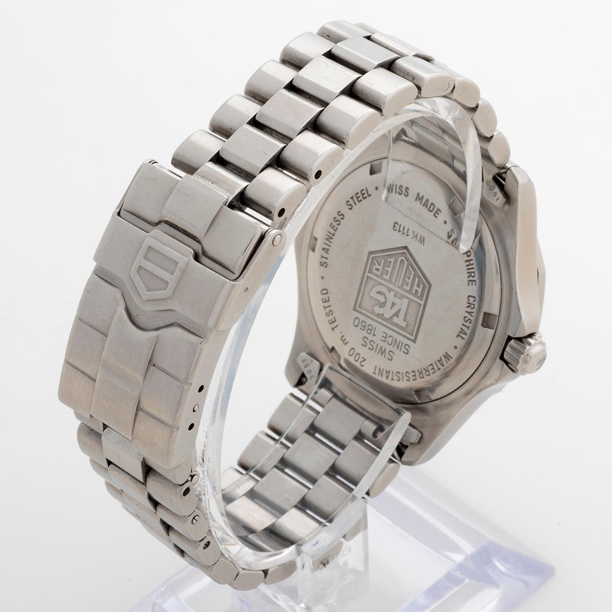 His & Hers, Tag Heuer 2000 Wristwatches.  T Swiss Made Tritium Dial, Year c 1996 8