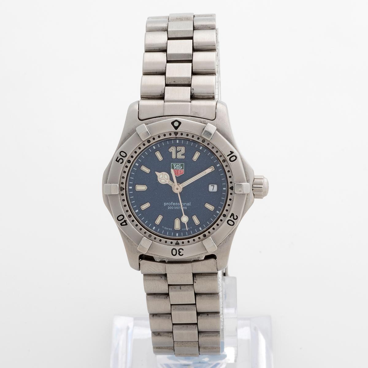 His & Hers, Tag Heuer 2000 Wristwatches.  T Swiss Made Tritium Dial, Year c 1996 In Good Condition In Canterbury, England