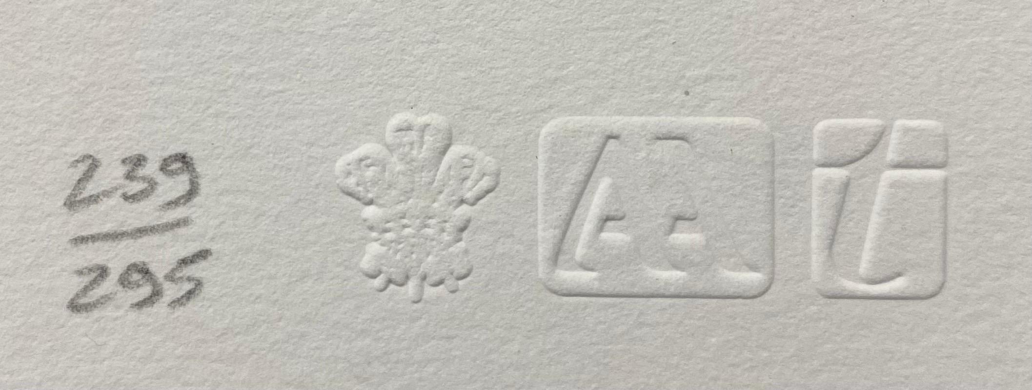 “Windsor Castle, 1990” HM King Charles III Signed Lithograph, Edition of 295 For Sale 1