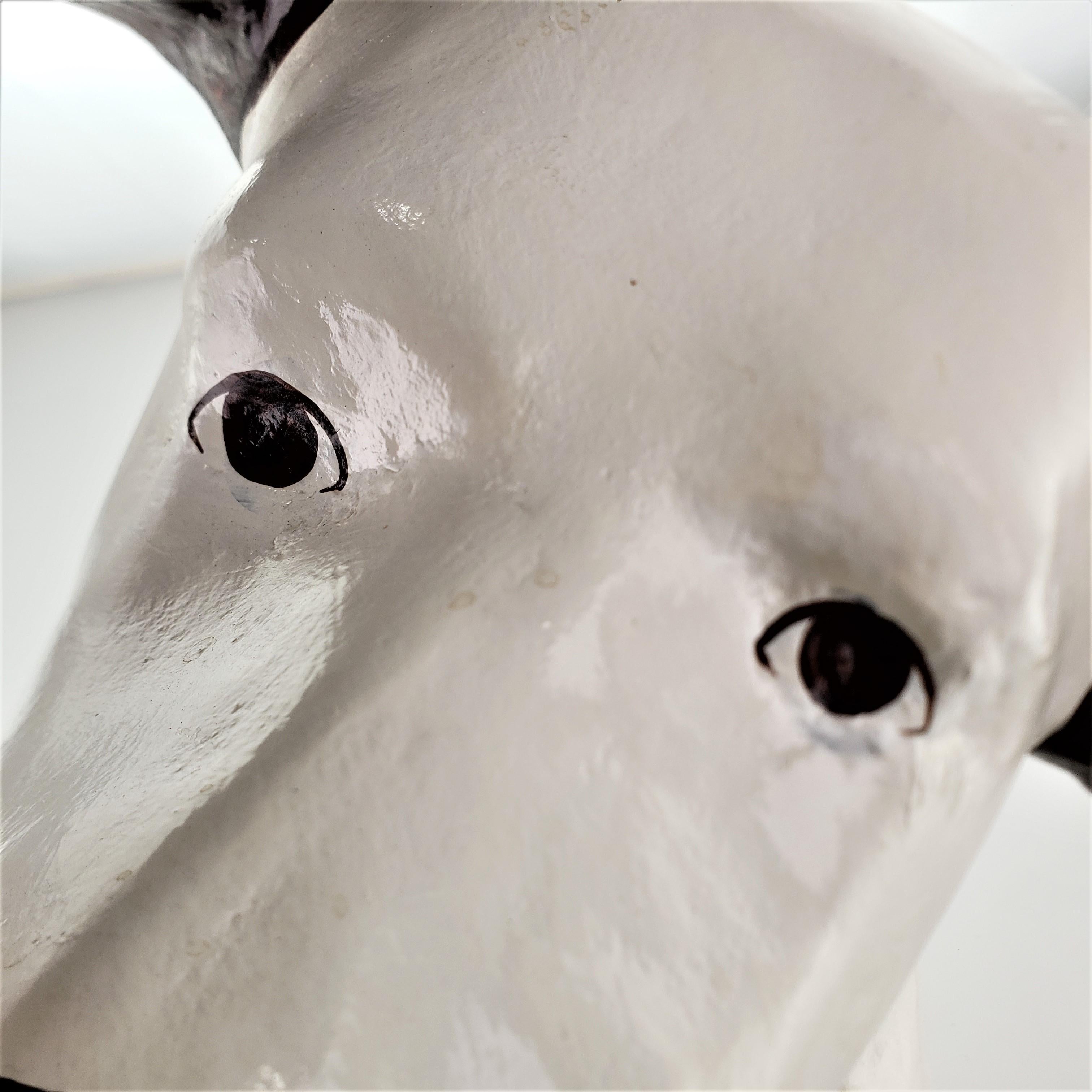 His Masters Voice Large Advertising Paper Mache RCA Store Display 'Nipper' Dog 7