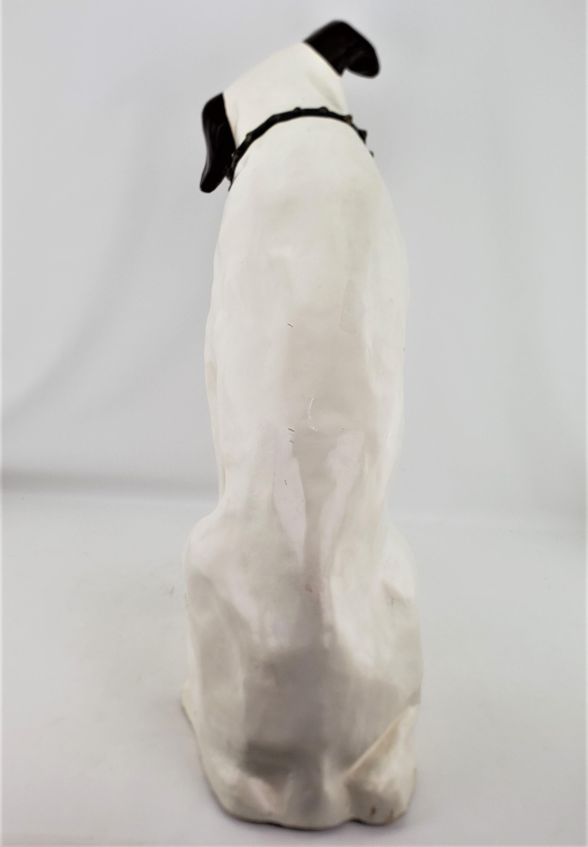 Art Deco His Masters Voice Large Advertising Paper Mache RCA Store Display 'Nipper' Dog