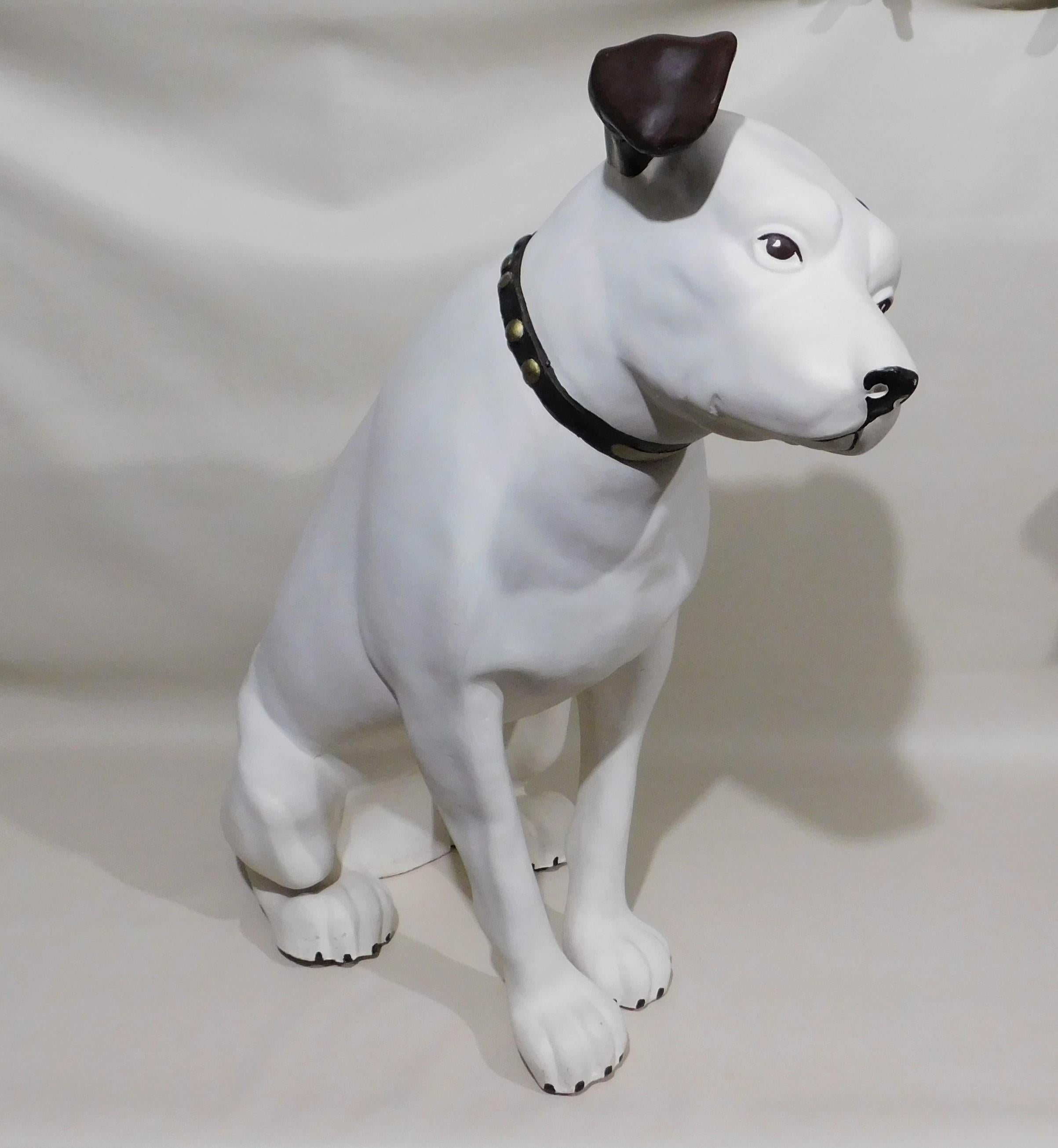 His Masters Voice Large Store Display 'Nipper' Hund Victor RCA Jack Russell 8