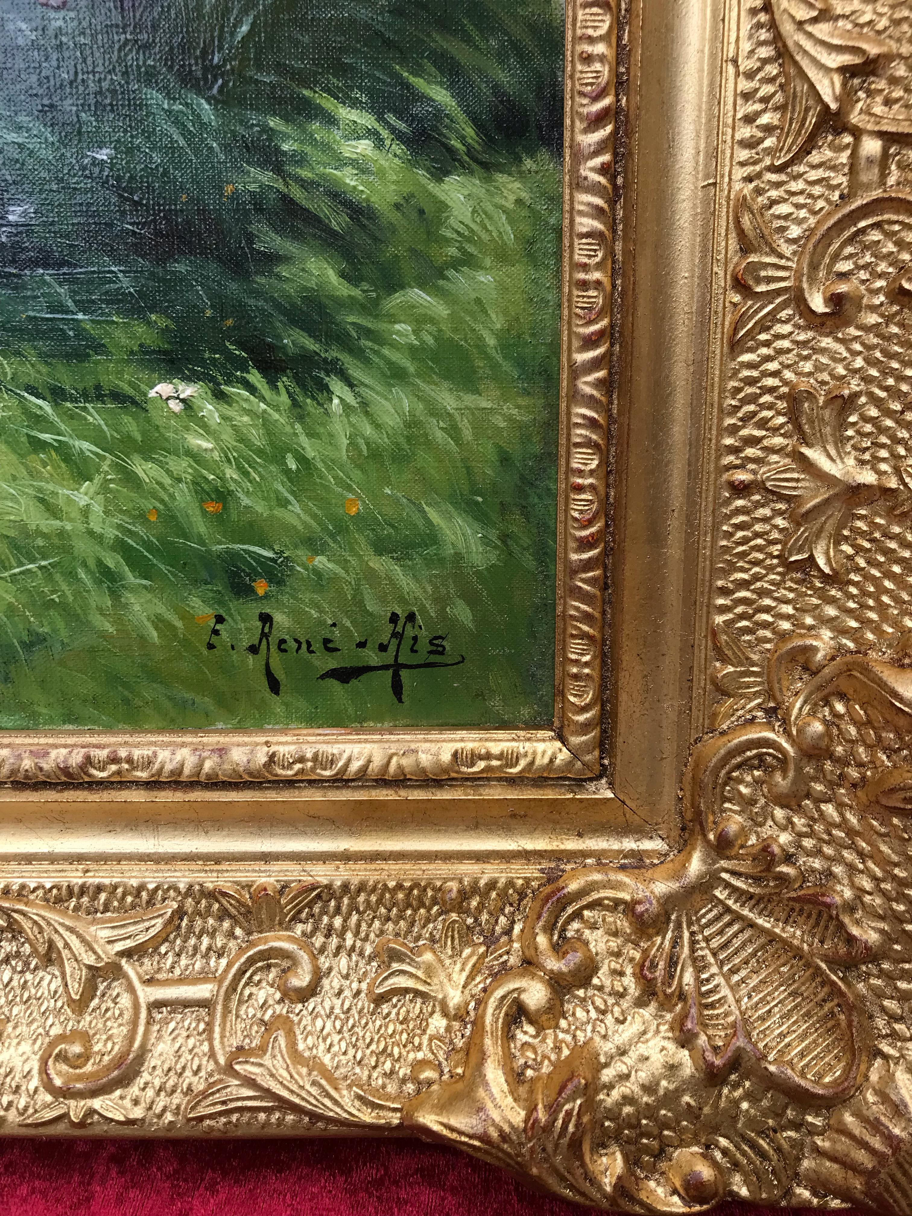 Paisaje junto al estanque en venta 5