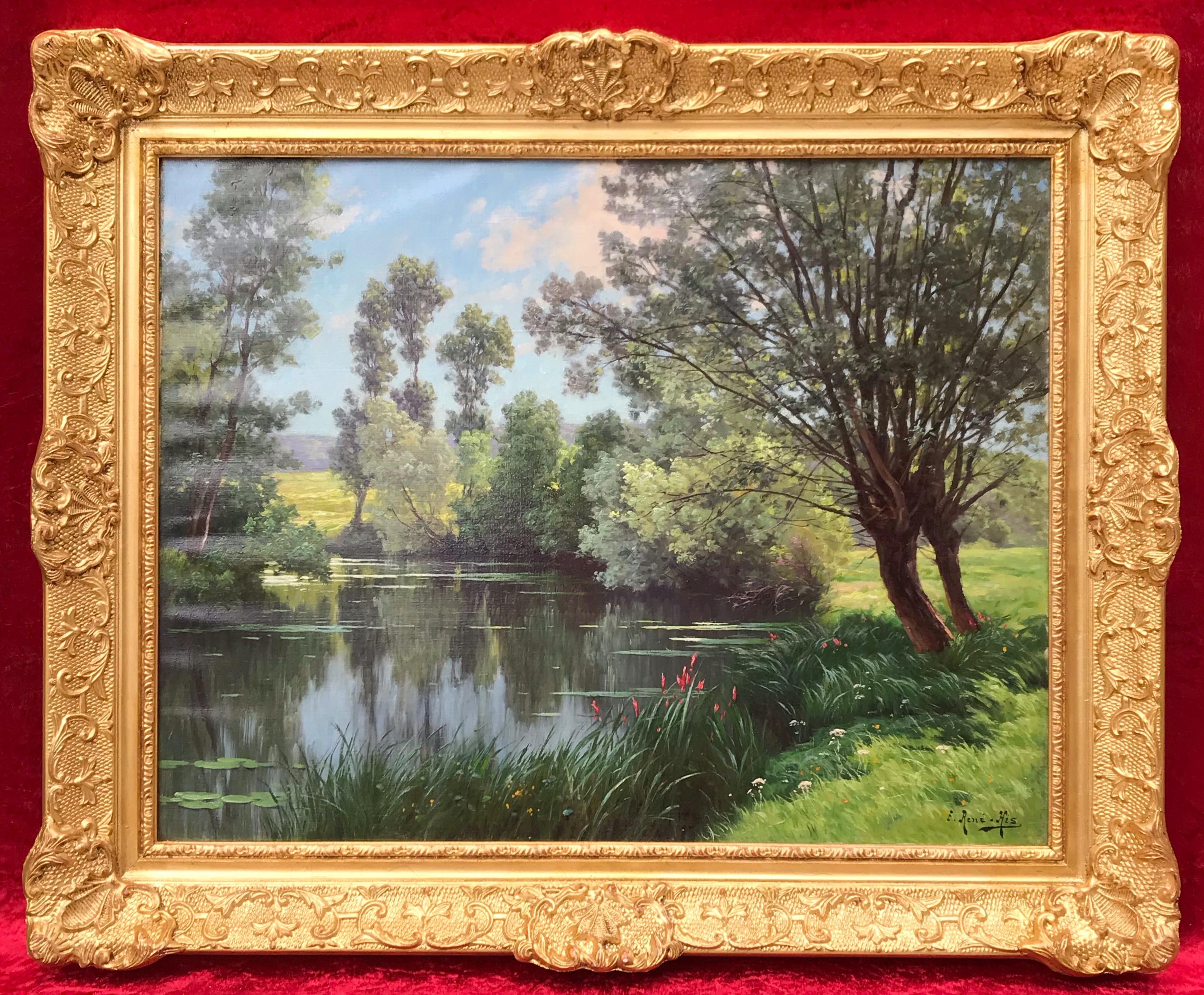 Paisaje junto al estanque en venta 6