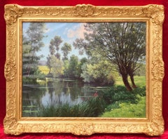 Paesaggio vicino allo stagno