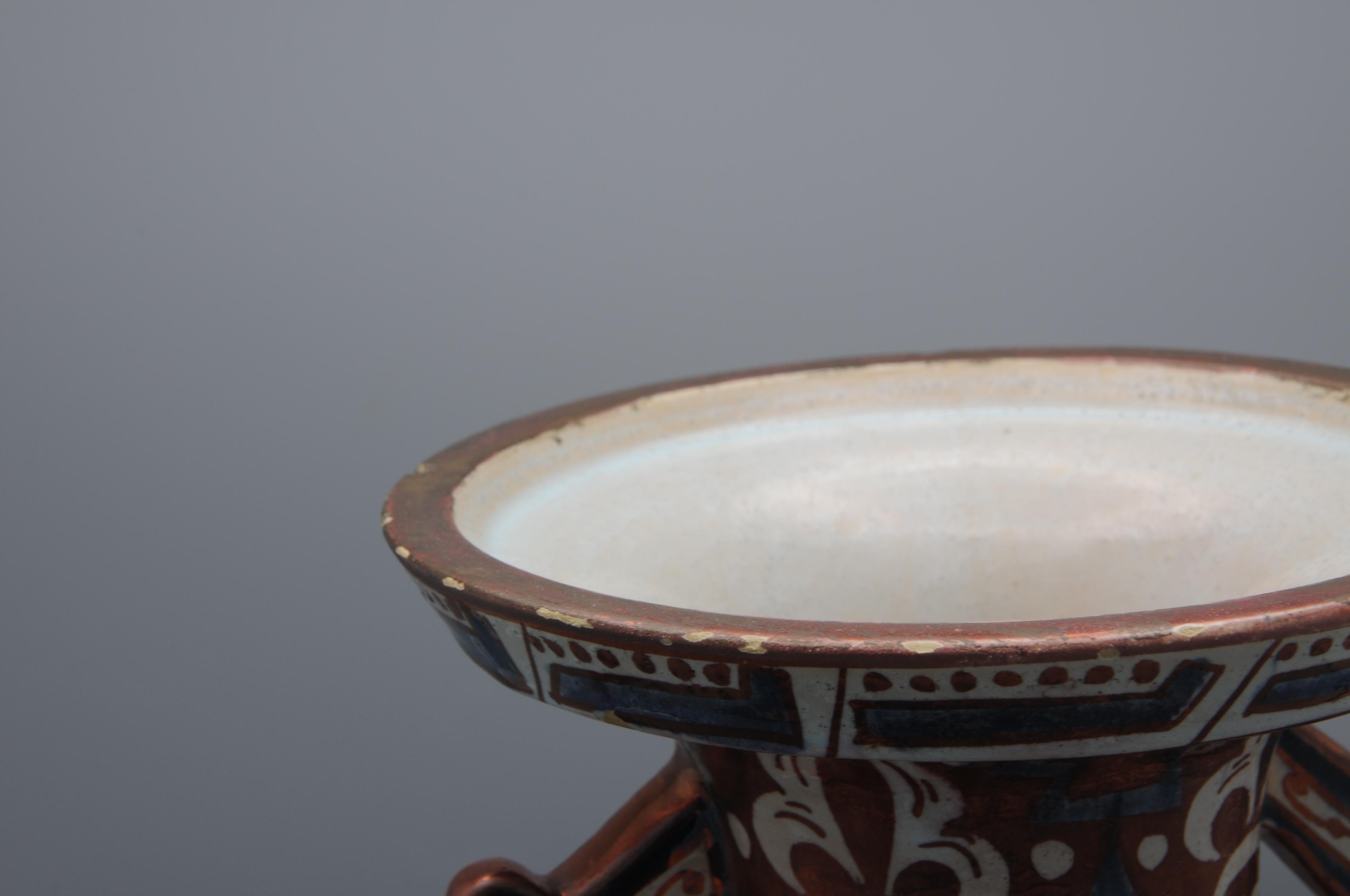 Hispano Moresque Lüsterware Alhambra-Vase – Valencia, frühes 20. Jahrhundert im Angebot 6