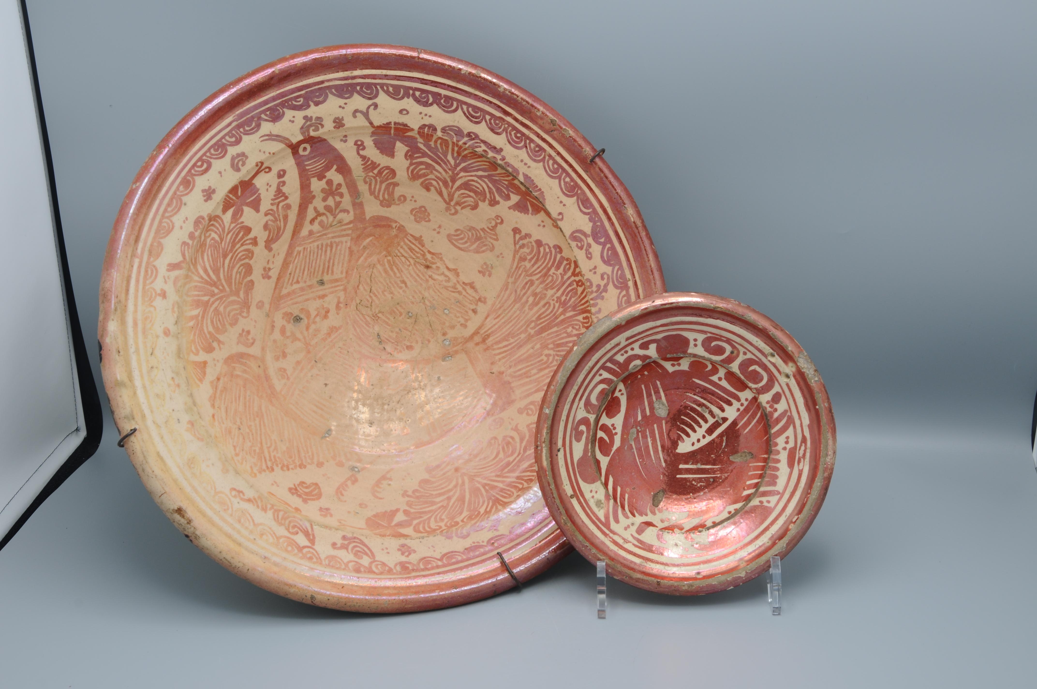 Grand plat en faïence lustrée Hispano Moresque - ca 1700, Manises, Valencia en vente 8