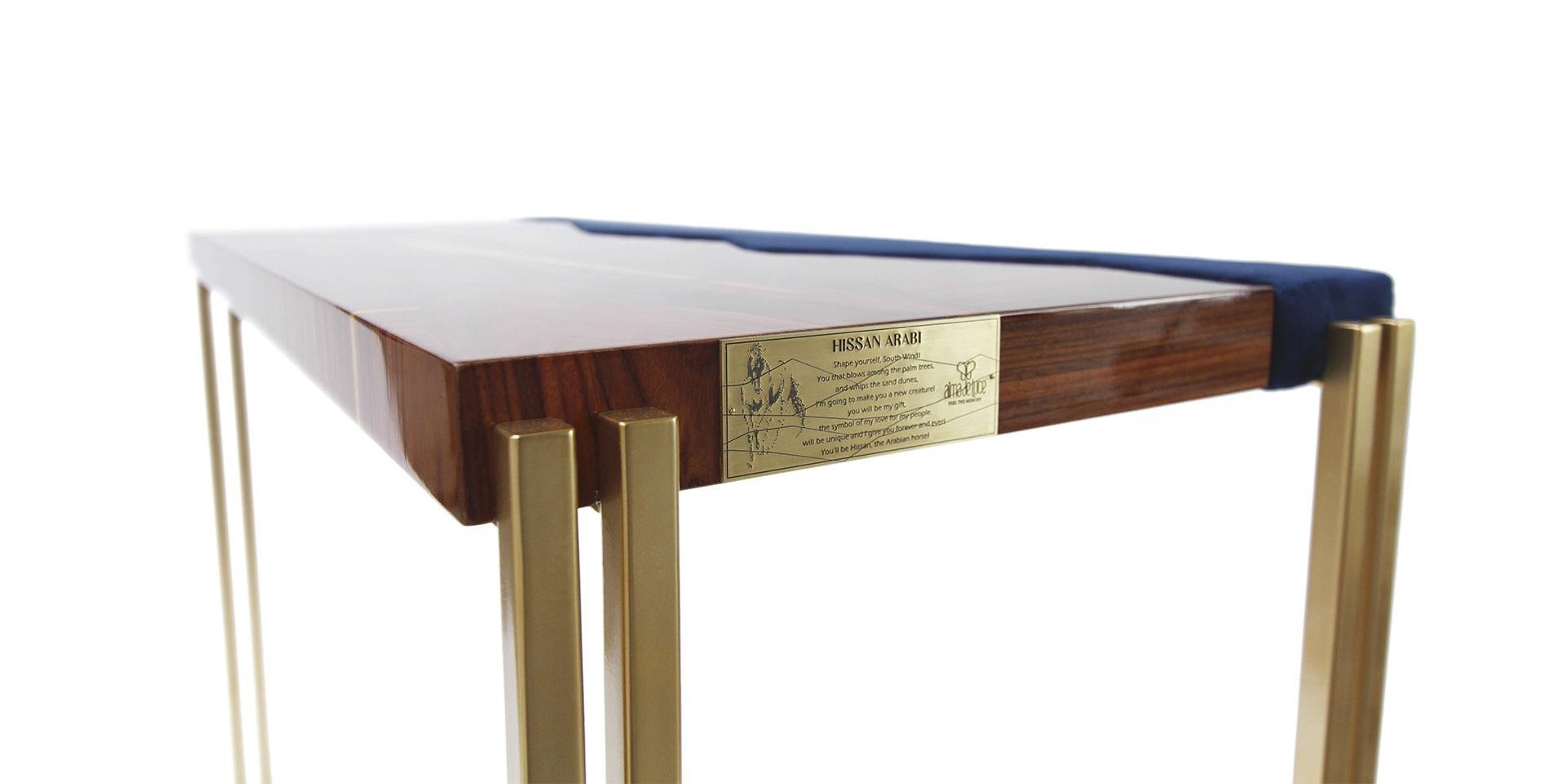 Contemporary Hissan Arabi Console Table by Alma De Luce For Sale