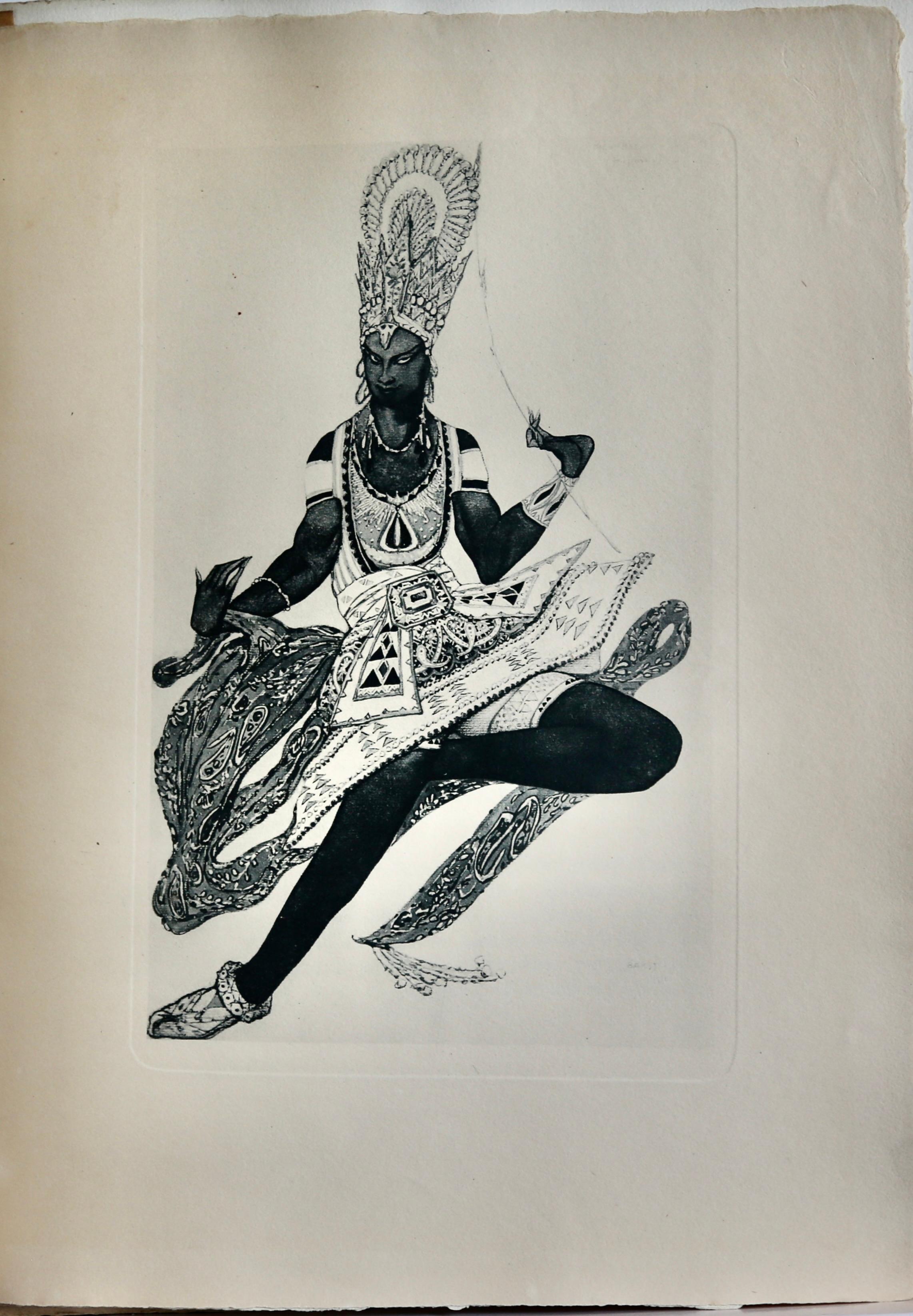 Histoire de Leon Bakst Rare French 1924 Edition #94 of 345 Ballet Russes designs For Sale 5