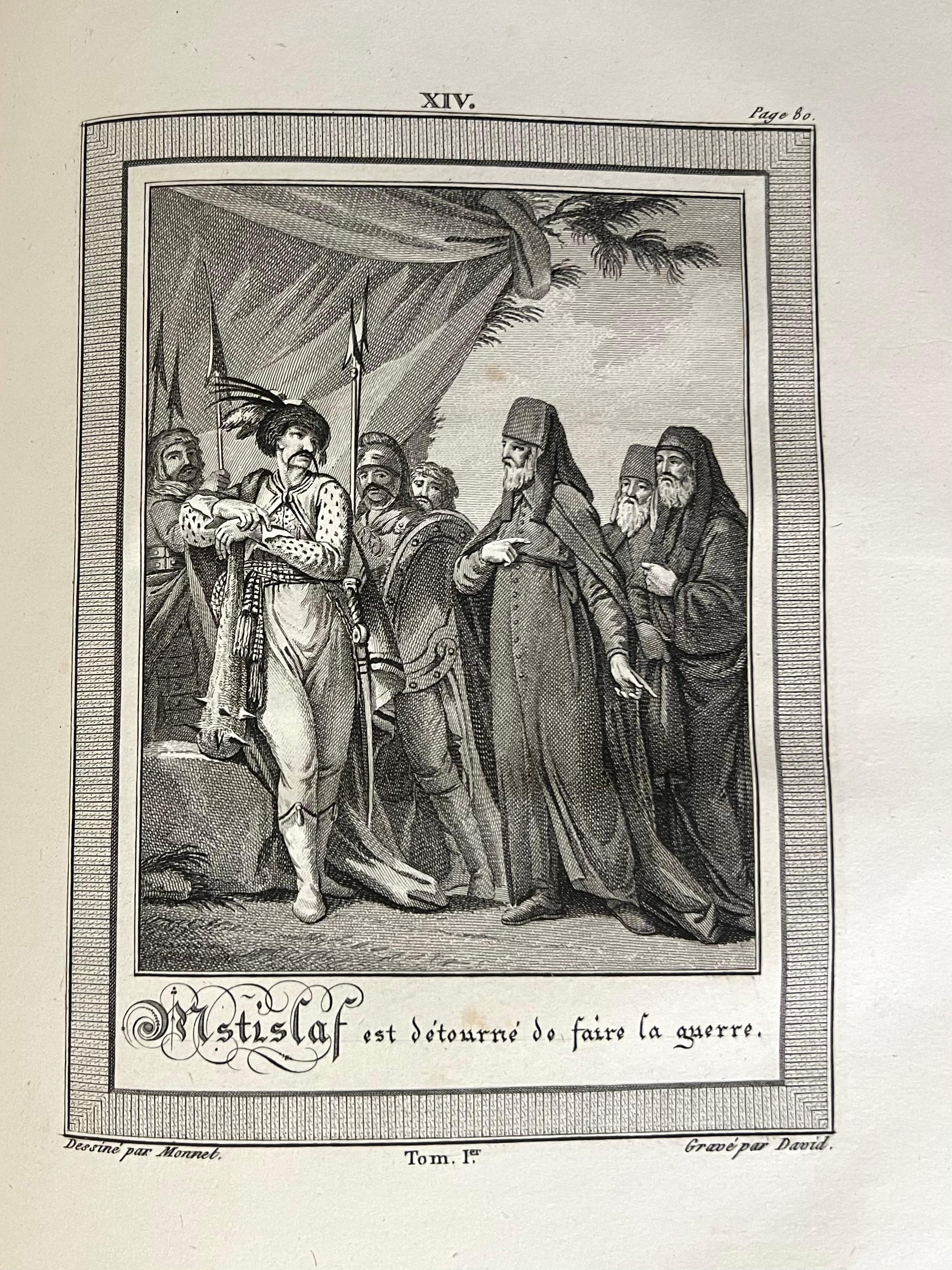 Histoire De Russie Pubblicato nel 1797 con 36 tavole incise da E.A. A. David in vendita 4