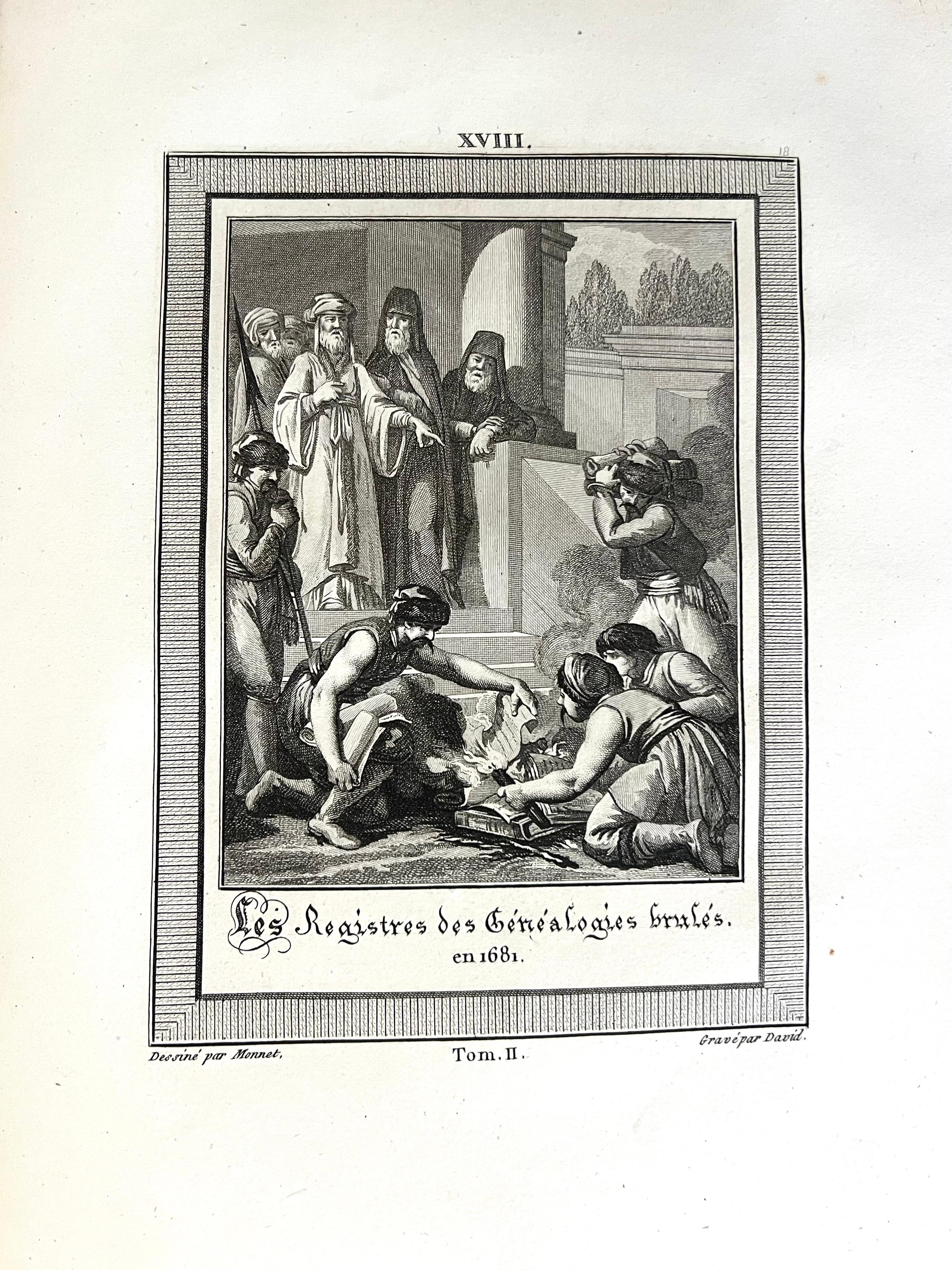 Histoire De Russie Pubblicato nel 1797 con 36 tavole incise da E.A. A. David in vendita 6
