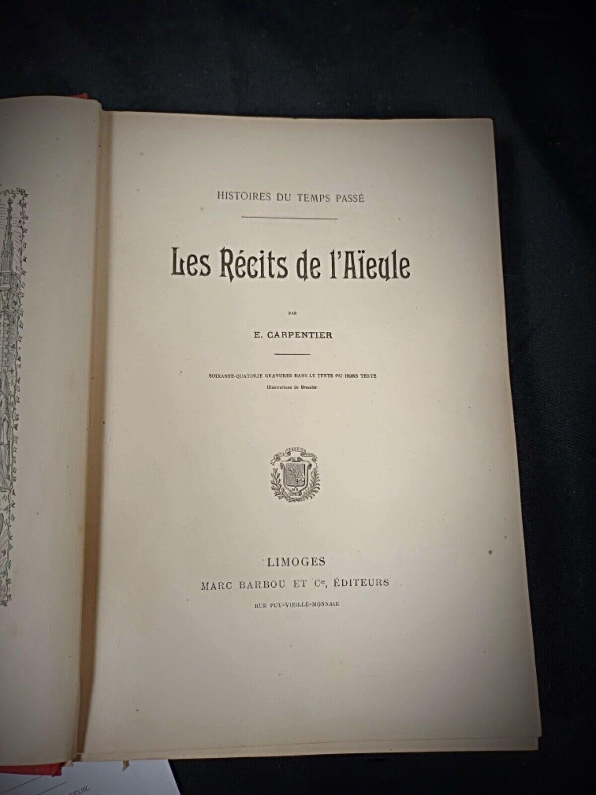 Immergiti nel ricco arazzo della storia con Histoire du Temps Passé: Les Récits de l'Aïeule di E. Charpentier, un'opera accattivante del XX secolo. Questo libro storico presenta 74 incisioni che fanno rivivere il passato attraverso illustrazioni