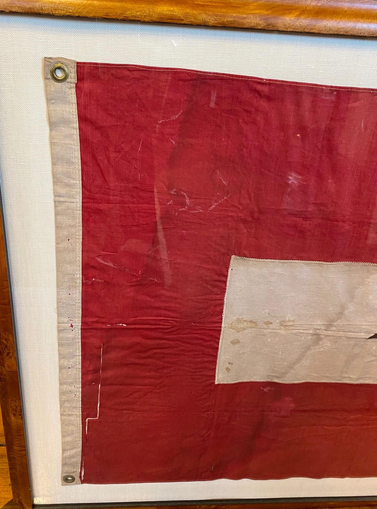 Historic American Blue Star Flag, circa 1917 In Good Condition In Nantucket, MA