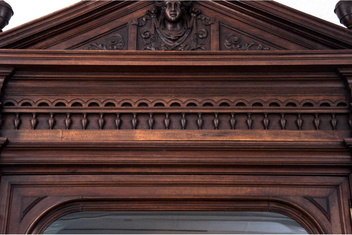 Historic Antique French Walnut Cupboard For Sale 6