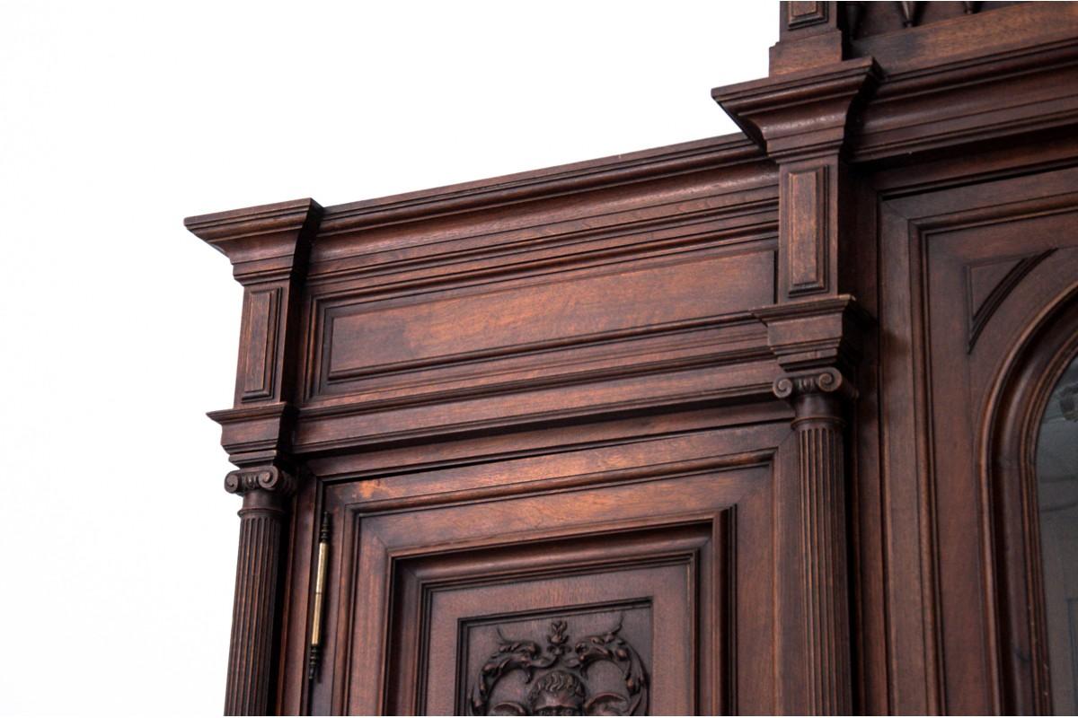 Historic Antique French Walnut Cupboard For Sale 8