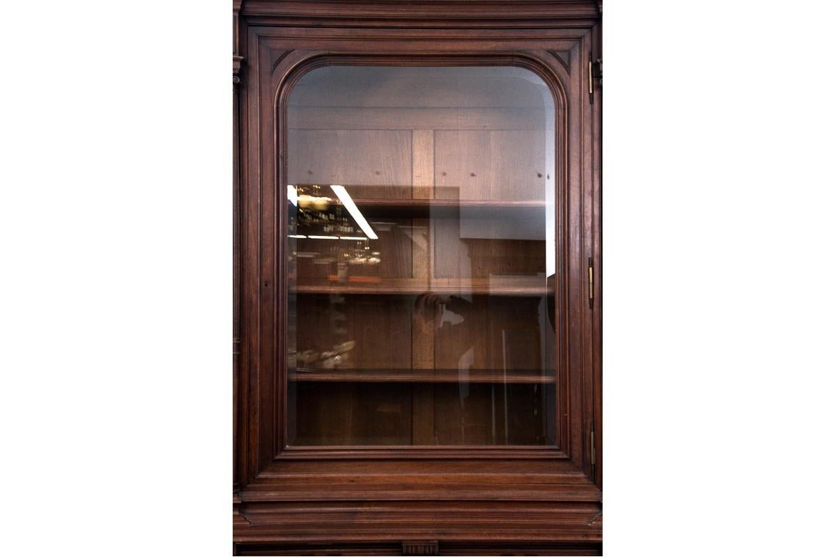 Historic Antique French Walnut Cupboard For Sale 14