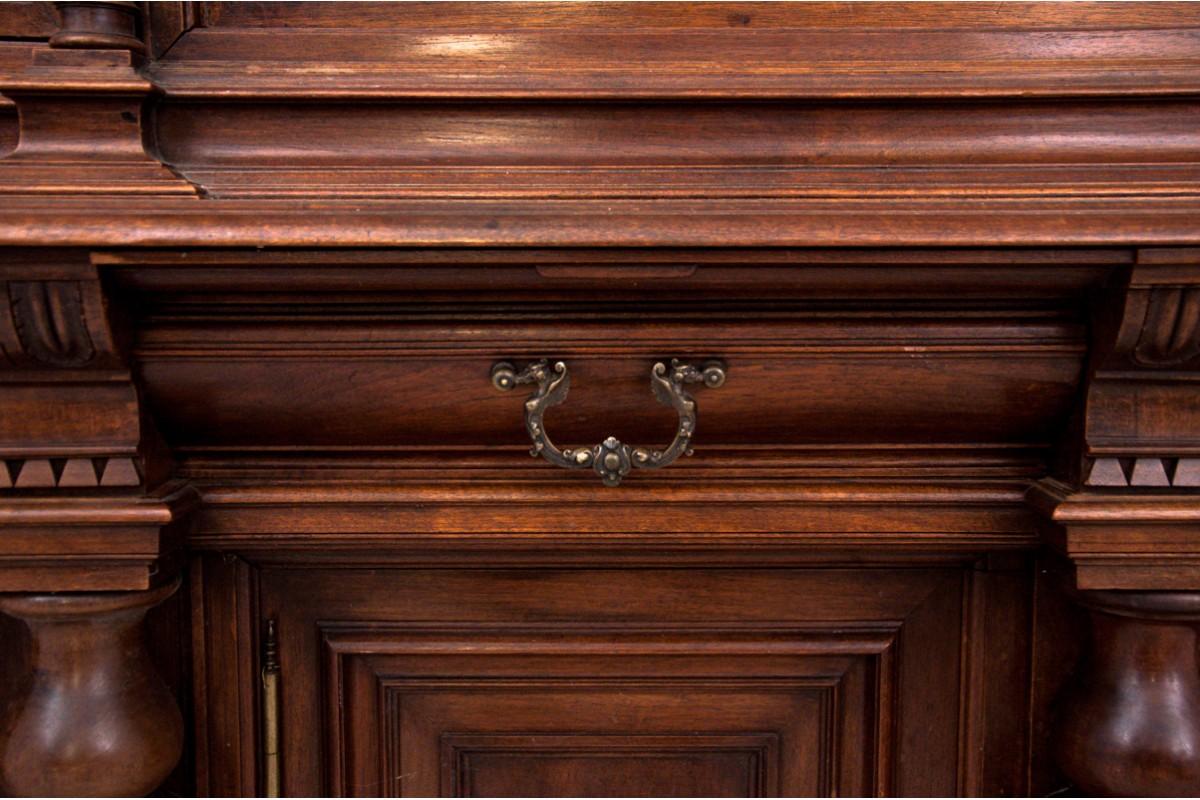 Late 19th Century Historic Antique French Walnut Cupboard For Sale
