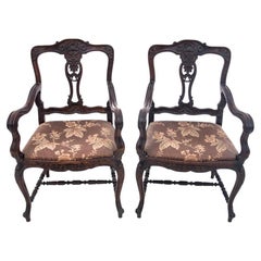 Historic Armchair Set, France, Around 1890