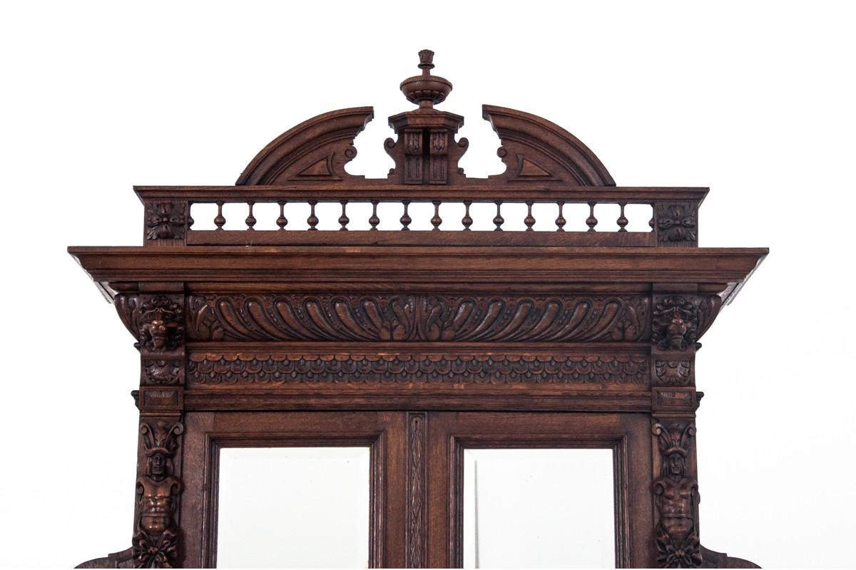 Historic Carved Cupboard, France, circa 1880 6