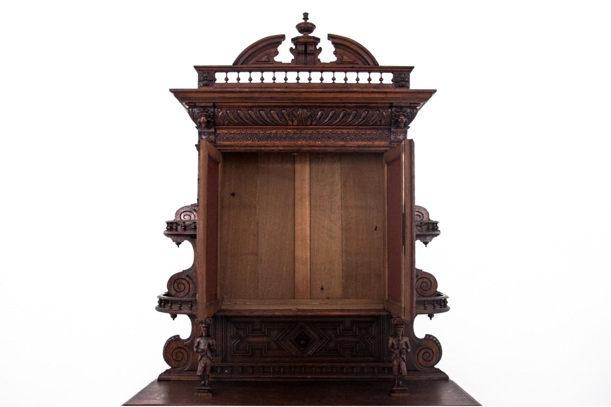 Historic Carved Cupboard, France, circa 1880 7