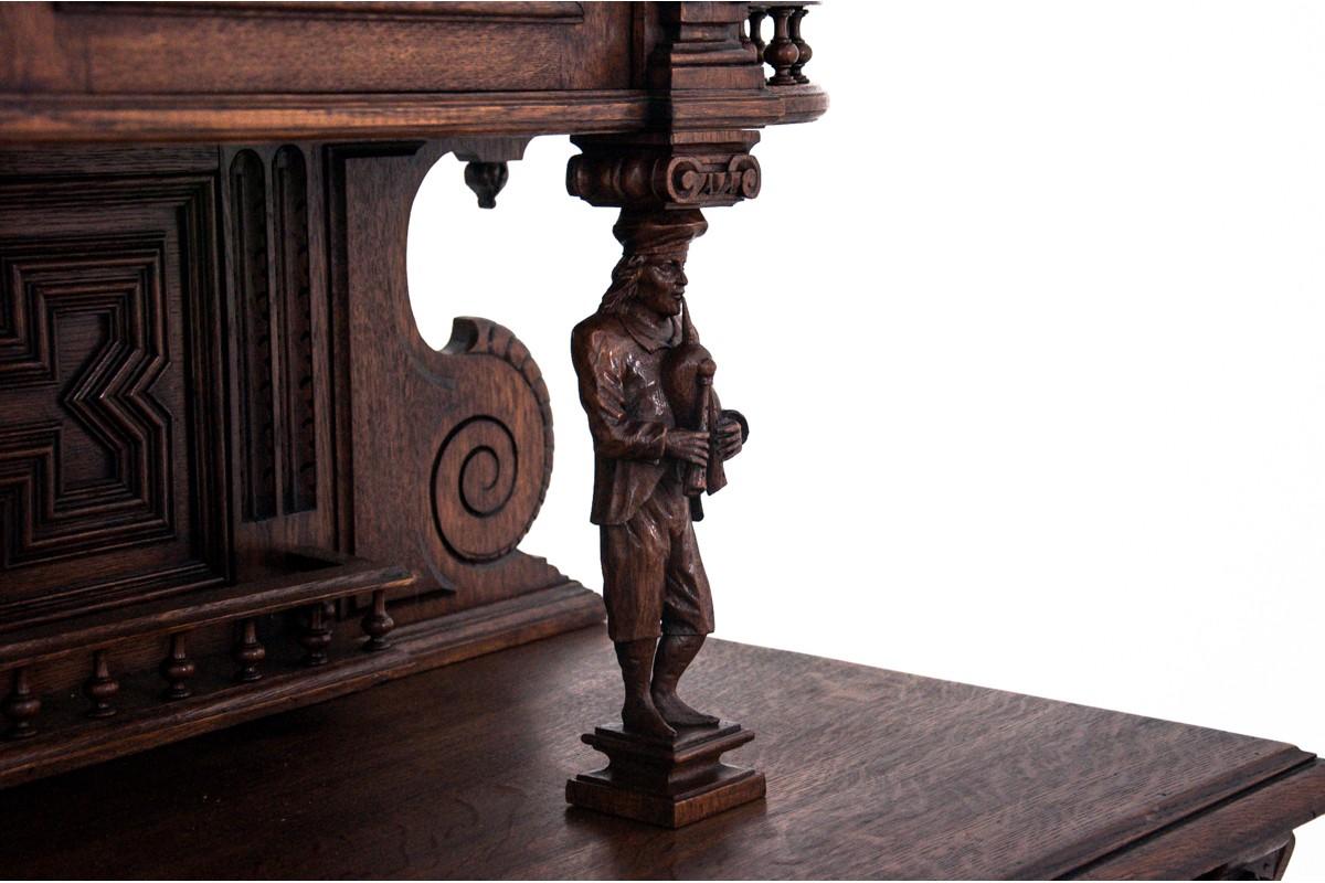 Historic Carved Cupboard, France, circa 1880 2