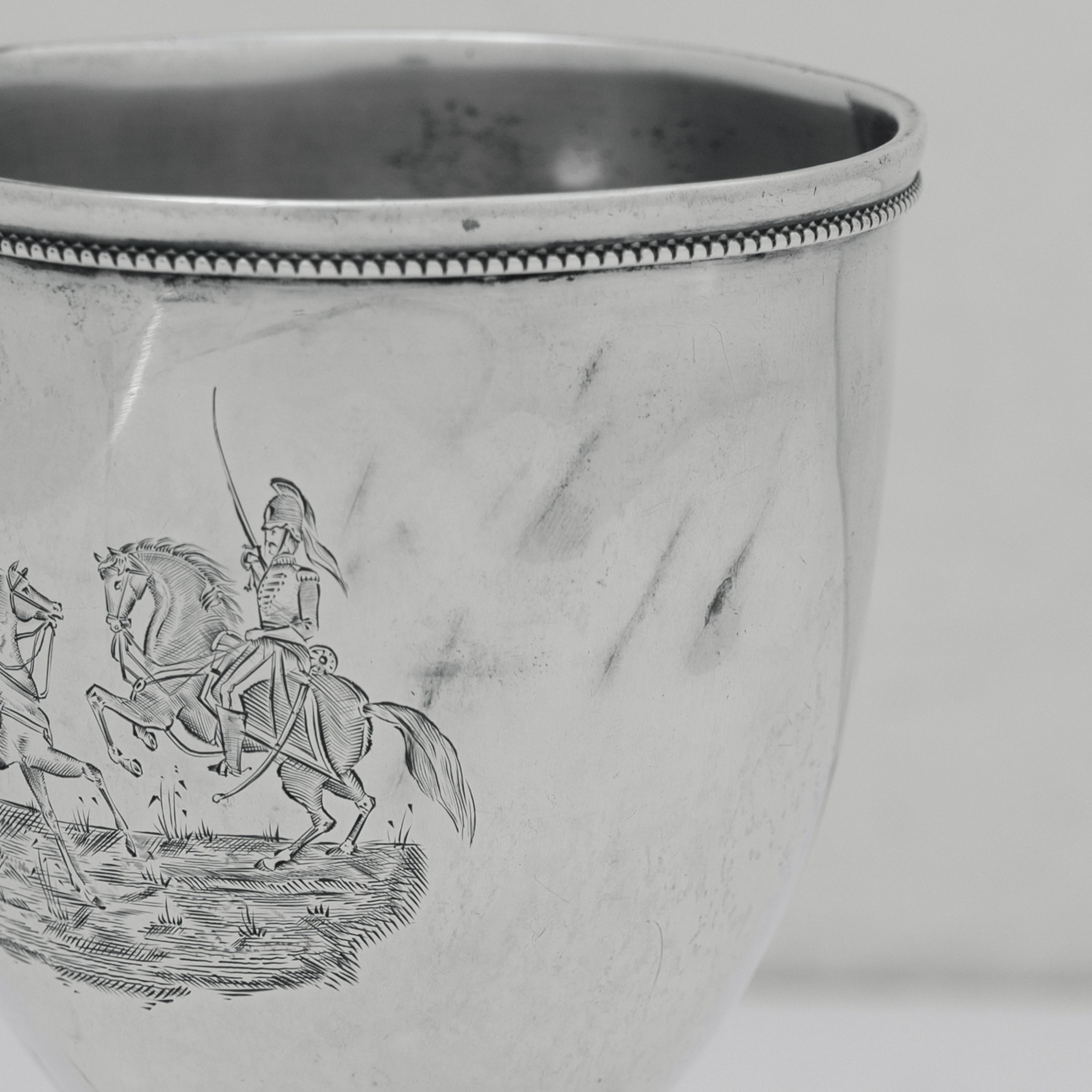 A Silver historique de Charleston - Light Dragoons vs Georgia Hussars, 1856 en vente 3
