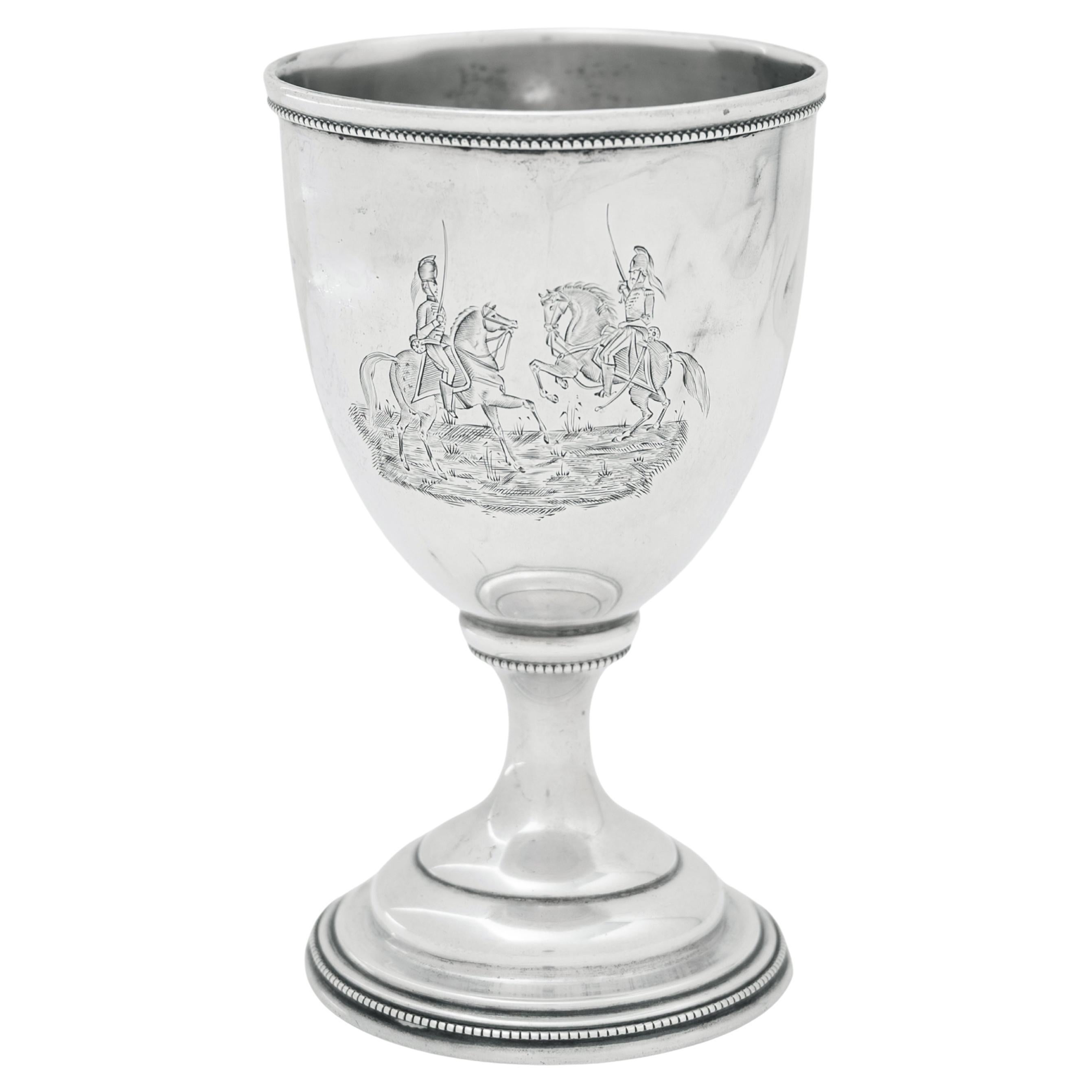 A Silver historique de Charleston - Light Dragoons vs Georgia Hussars, 1856 en vente