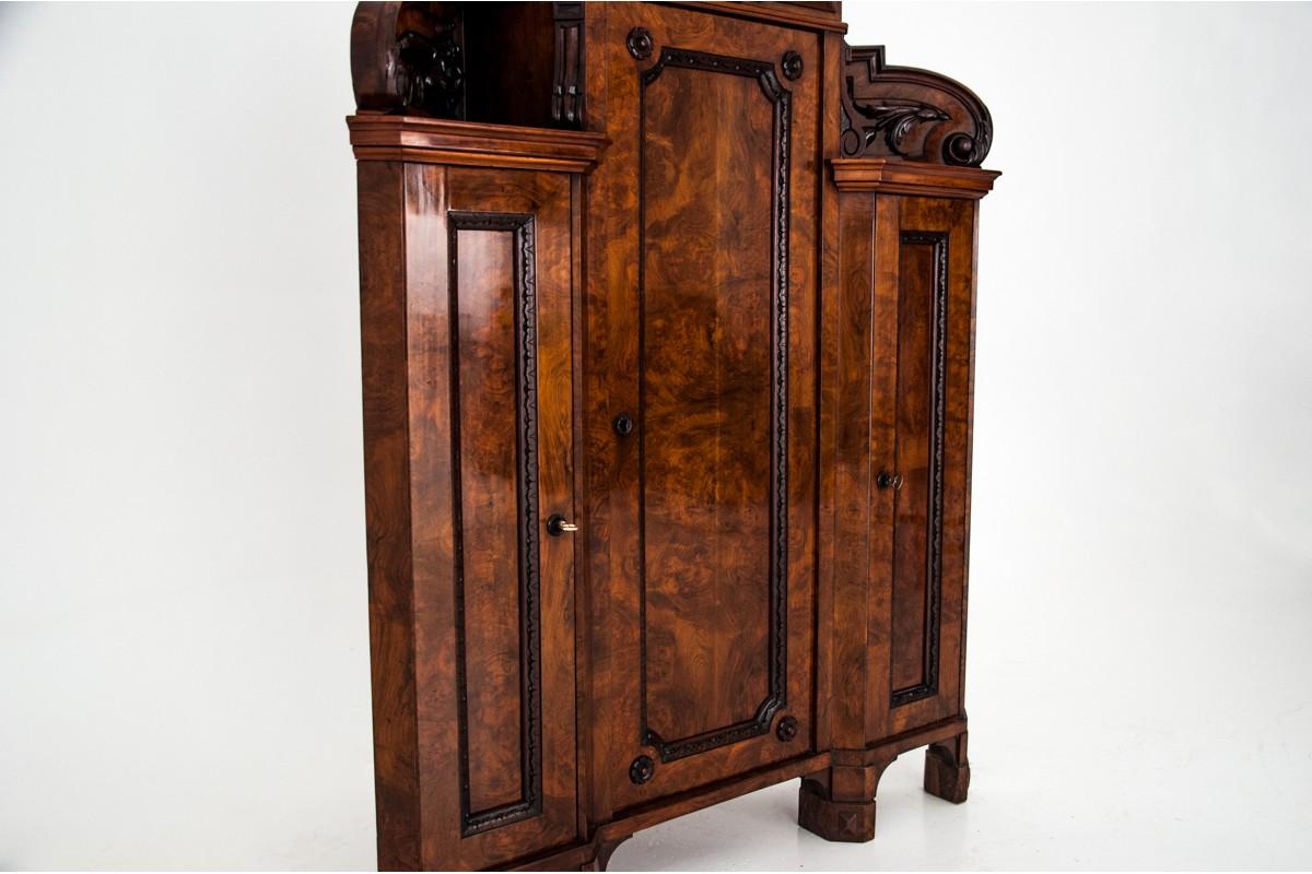 Historic Corner Commode from Around 1900, After Renovation For Sale 1