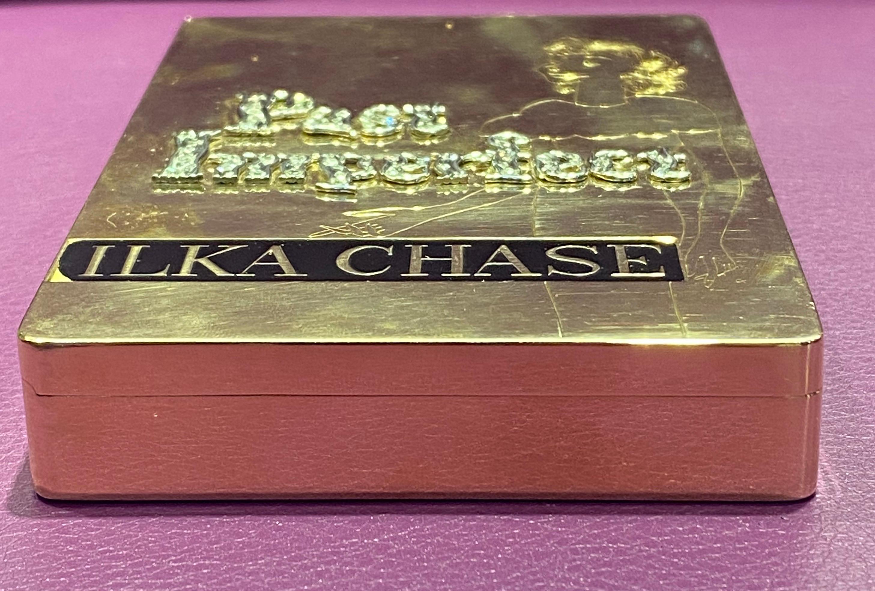 Boîte à cigarettes historique en or émaillé et diamants de Paul Flato  Excellent état - En vente à New York, NY