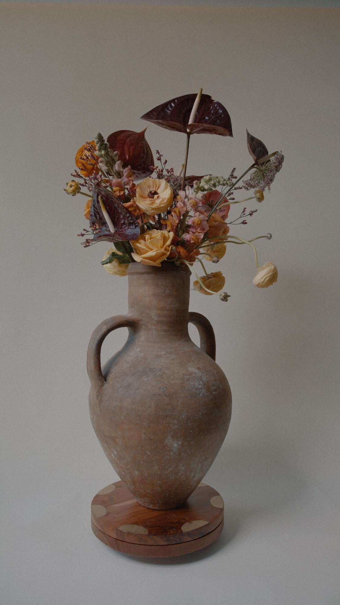 Historischer antiker Hitay-Tontopf - Vintage Terracotta Amphora 1