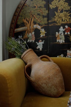 Historic Antique Hitay Clay Pot – Vintage Terracotta Amphora