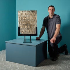 Historic London Street Plaque Dated 1706