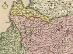 Historic Map of Poland and Lithuania – Tirion Edition c.1740