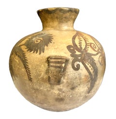 Historic Native American Pueblo Polychrome Water Jar