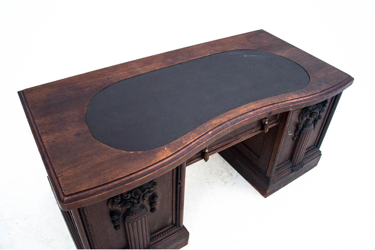 Oak Historic Office Set, Western Europe, circa 1910