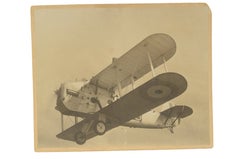 Historic photo depicting Blackburn R-1 Blackburn in flight made in 1920s British