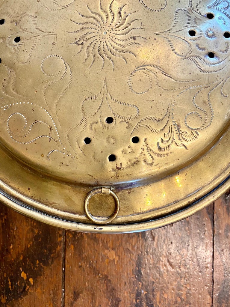 Historic Revolutionary War Period Bed Warming Pan For Sale at 1stDibs