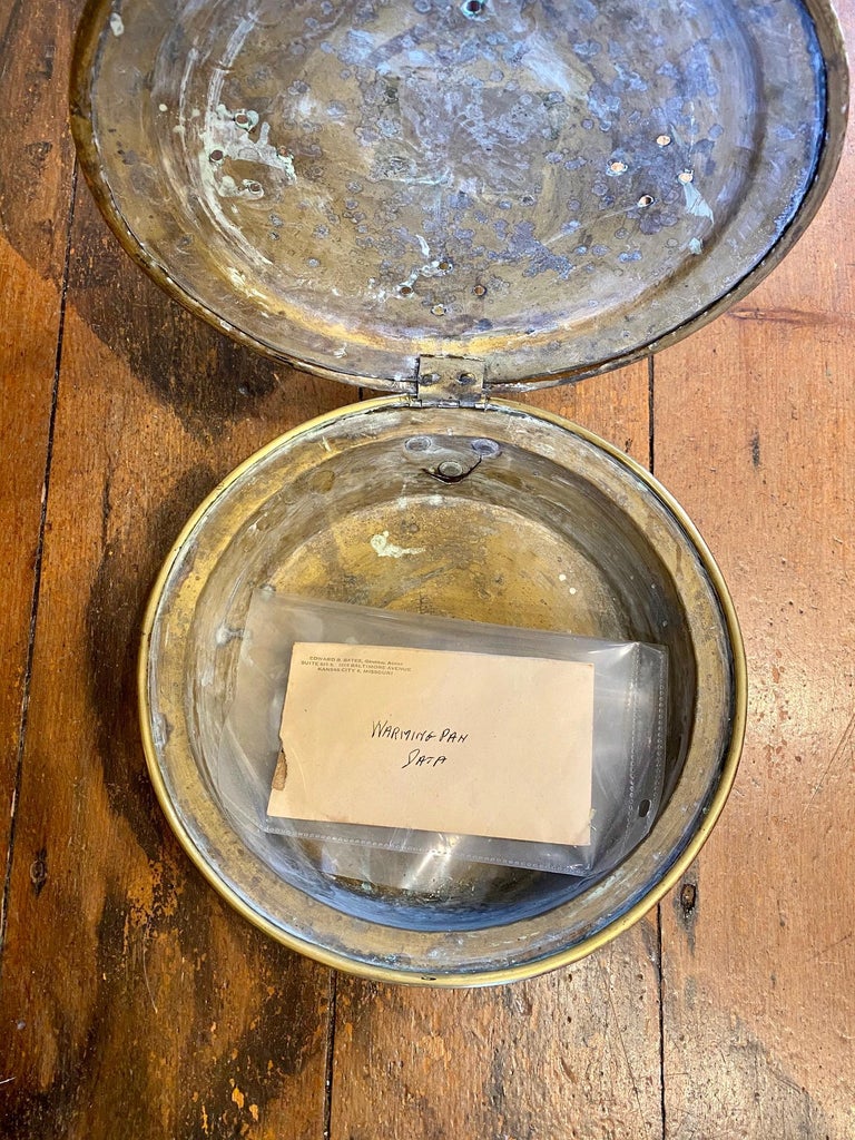 Historic Revolutionary War Period Bed Warming Pan For Sale at 1stDibs