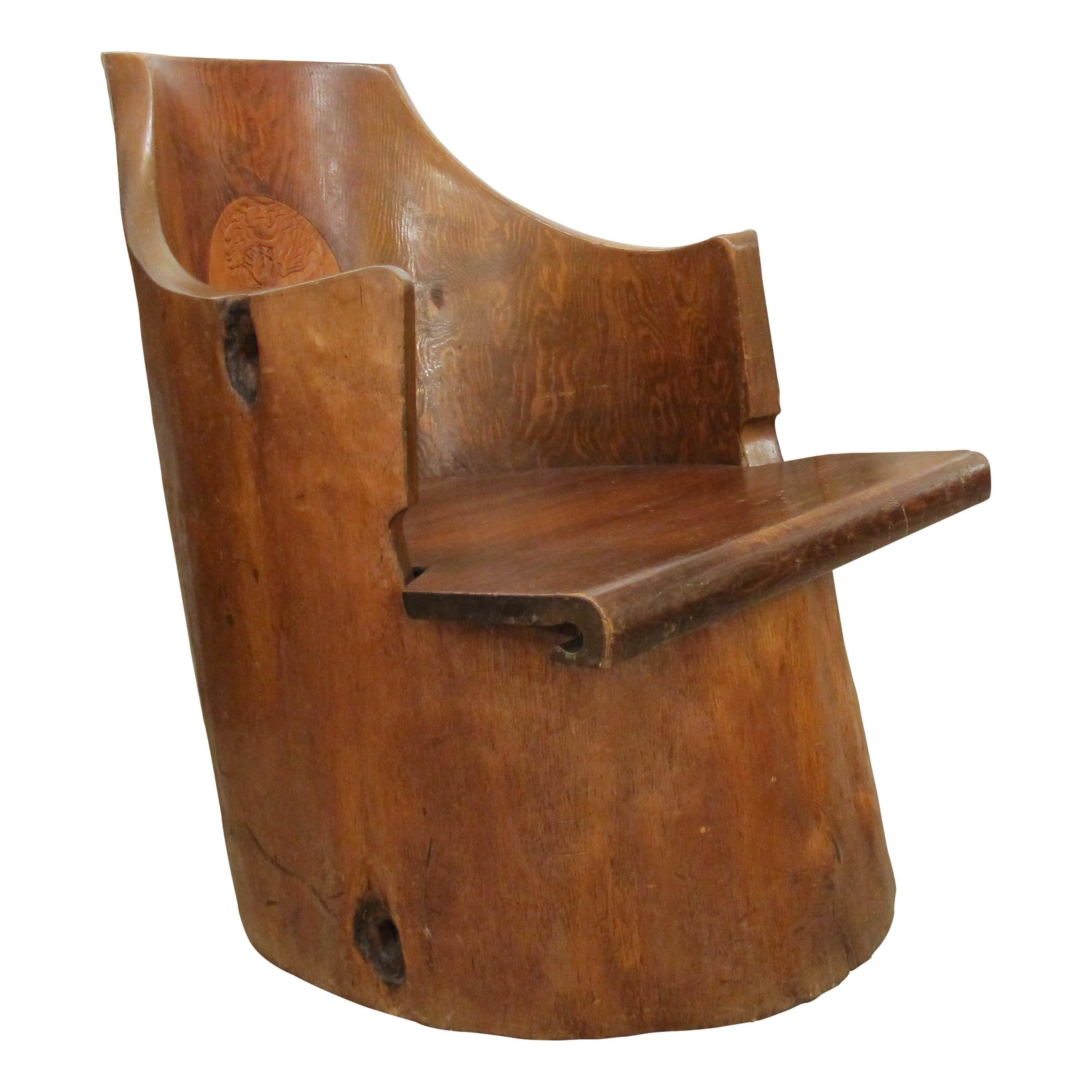 Organico moderno Storica sedia scandinava in legno di pino - datata 1934, Svezia in vendita