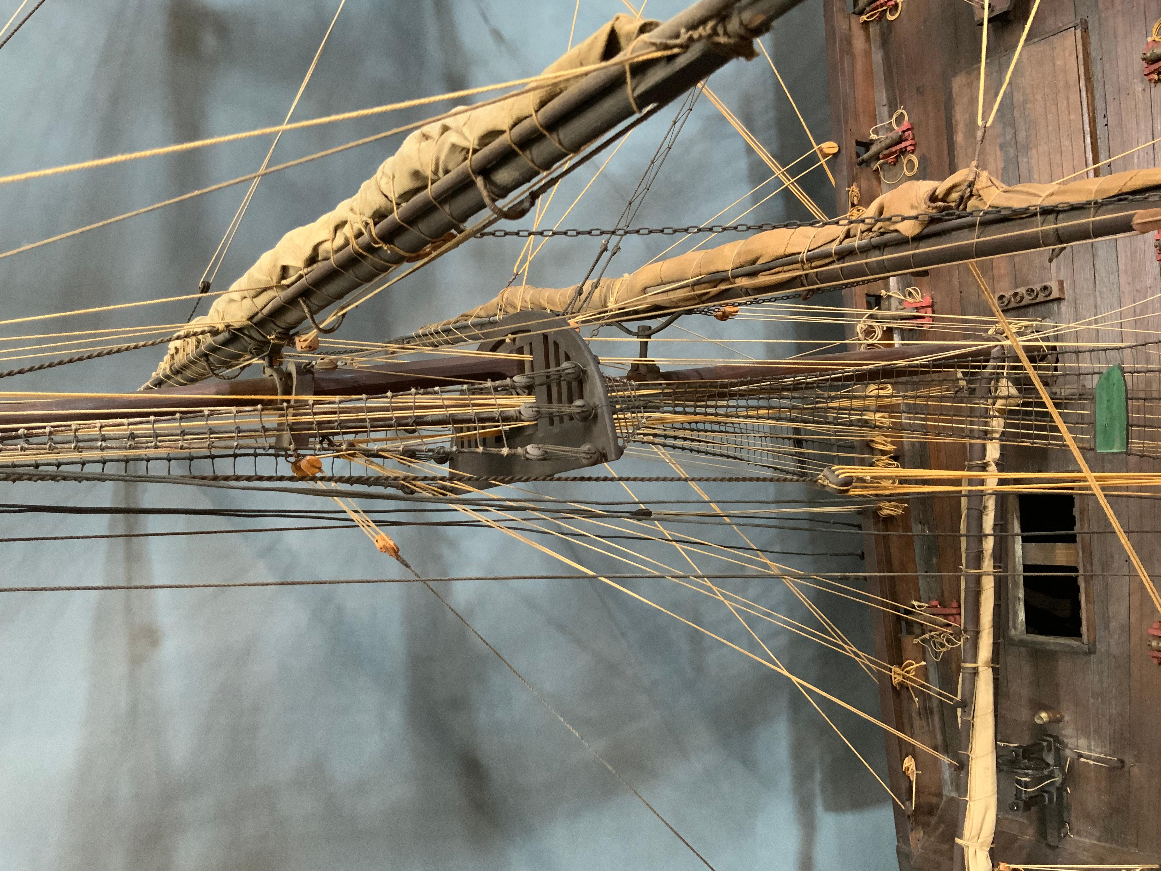Historic Ship Model from the DeCoppet Collection 11
