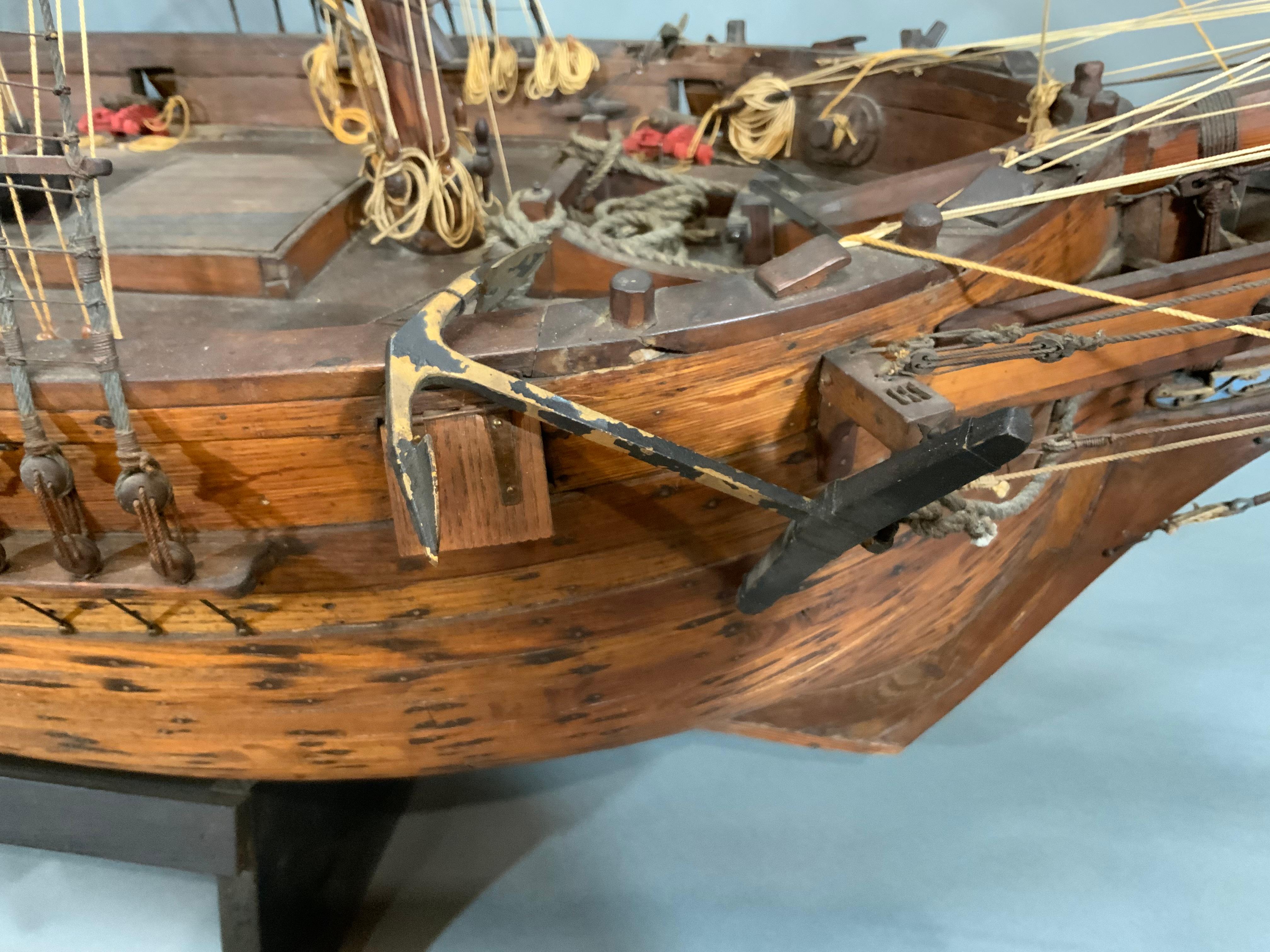 Historic Ship Model from the DeCoppet Collection For Sale 2