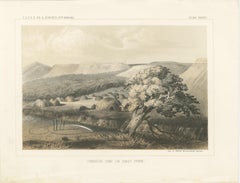Historic View of a Comanche Camp Along Shady Creek, 1856